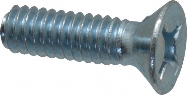 Value Collection PFMS0120075CZ Machine Screw: #12-24 x 3/4", Flat Head, Phillips Image