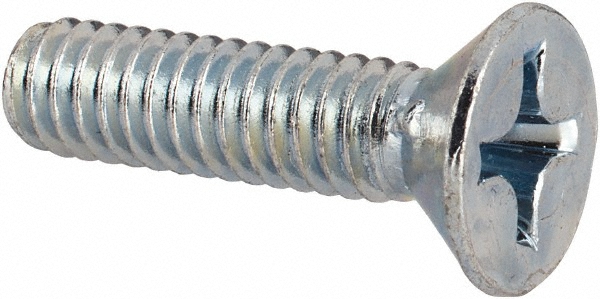 Value Collection 1214MPF Machine Screw: #12-24 x 7/8", Flat Head, Phillips Image
