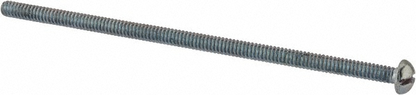 Value Collection 583283PR Machine Screw: #6-32 x 3-1/2", Round Head, Slotted Image