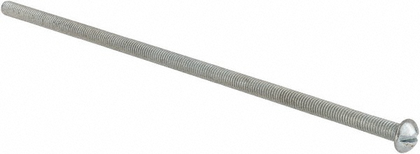 Value Collection 1196MSR Machine Screw: #10-32 x 6", Round Head, Slotted Image