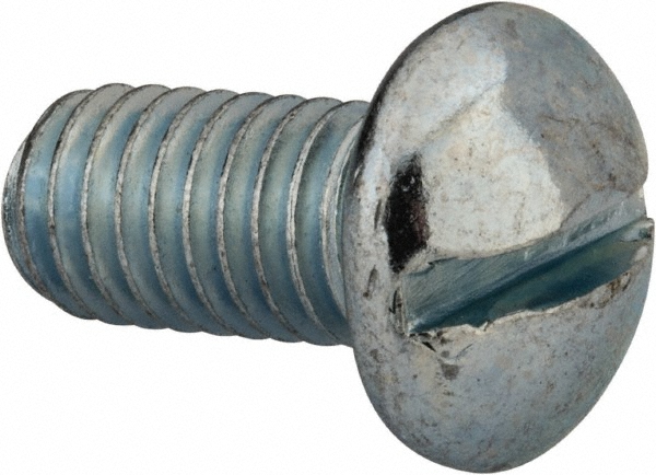Value Collection 583823P Machine Screw: 3/8-16 x 3/4", Round Head, Slotted Image