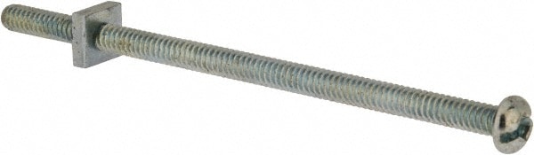 Value Collection RDSB0190400CZ Machine Screw: #10-24 x 4", Round Head, Slotted Image