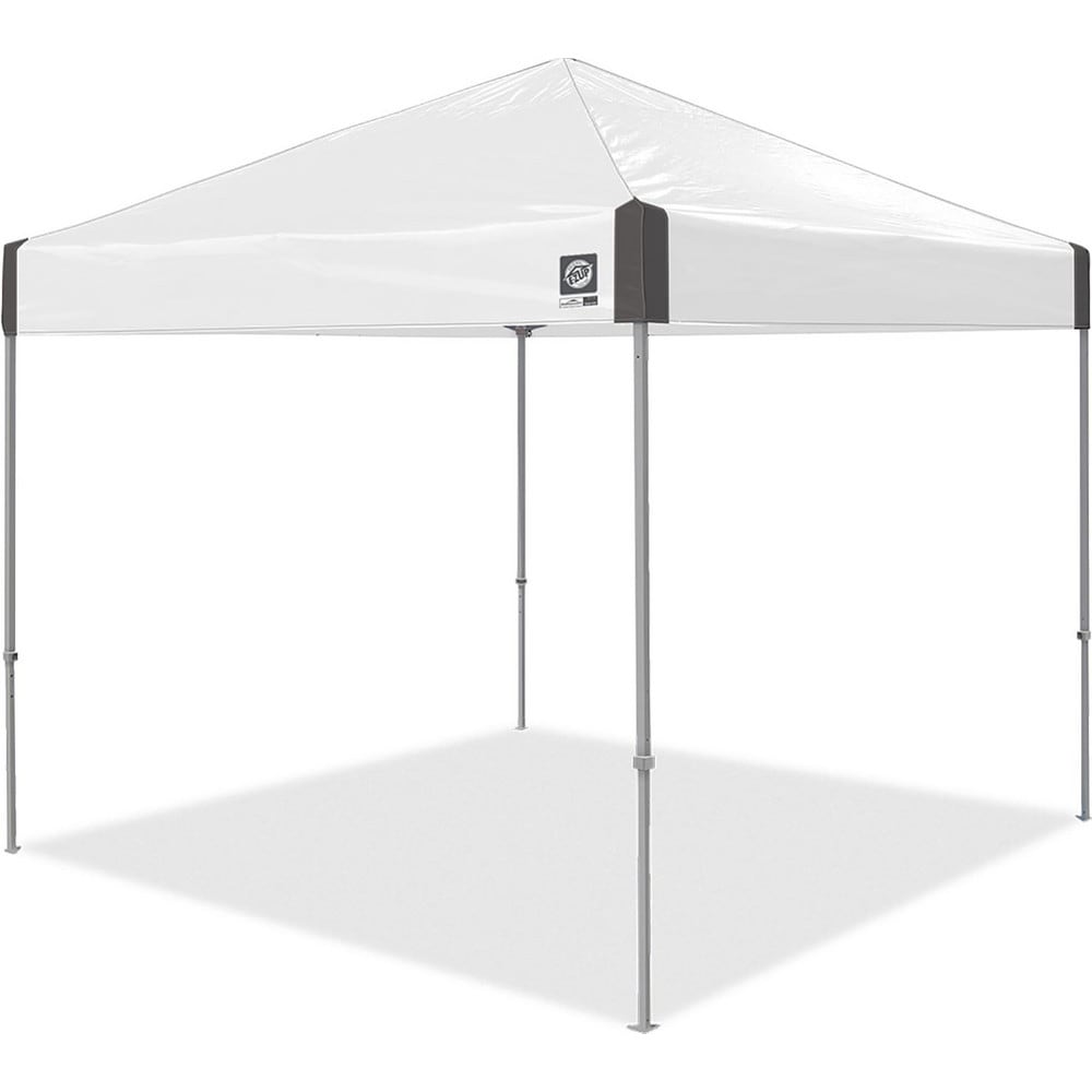 E-Z UP - Canopy: 10 x 10', 134″ Center Height, 73″ Side Height - 67408955 -  MSC Industrial Supply