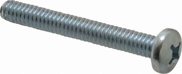 Value Collection 587663PR Machine Screw: 1/4-20 x 2", Pan Head, Phillips Image