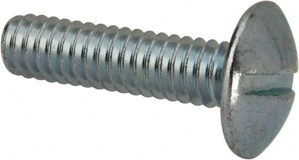 1/4-20 Round Head Machine Screws Slotted Drive Stainless Steel All Lengths 