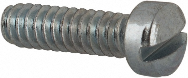 Value Collection Machine Screw: #4-40, 3/8" Length Under Head, Fillister Head, Slotted - Grade 2 Steel, Zinc Finish | 100-Pack | Part #FIMS0040038CZ
