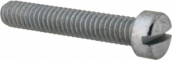 Value Collection FIMS0120125CZ Machine Screw: #12-24 x 1-1/4", Fillister Head, Slotted Image