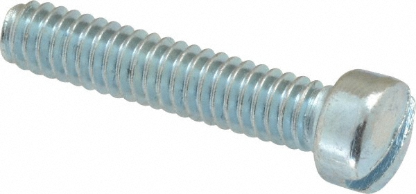 Value Collection FIMS0250125CZ Machine Screw: 1/4-20 x 1-1/4", Fillister Head, Slotted Image