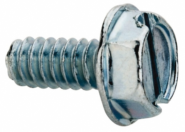 Value Collection CCP66010BM Machine Screw: #6-32 x 5/16", Hex Washer Head, Slotted Image