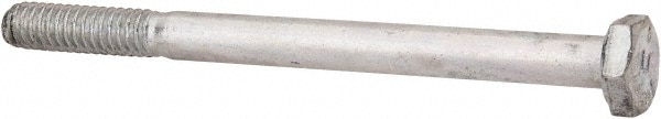 Made in USA MSC30013 Hex Head Cap Screw: 1/4-20 x 3-1/4", Grade 5 Steel, Zinc-Plated Image