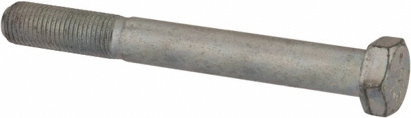 Made in USA 30238 Hex Head Cap Screw: 3/8-24 x 3-1/4", Grade 5 Steel, Zinc-Plated Image
