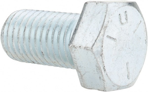 Made in USA - Hex Head Cap Screw: 3/4-10 x 2″, Grade 5 Steel, Zinc