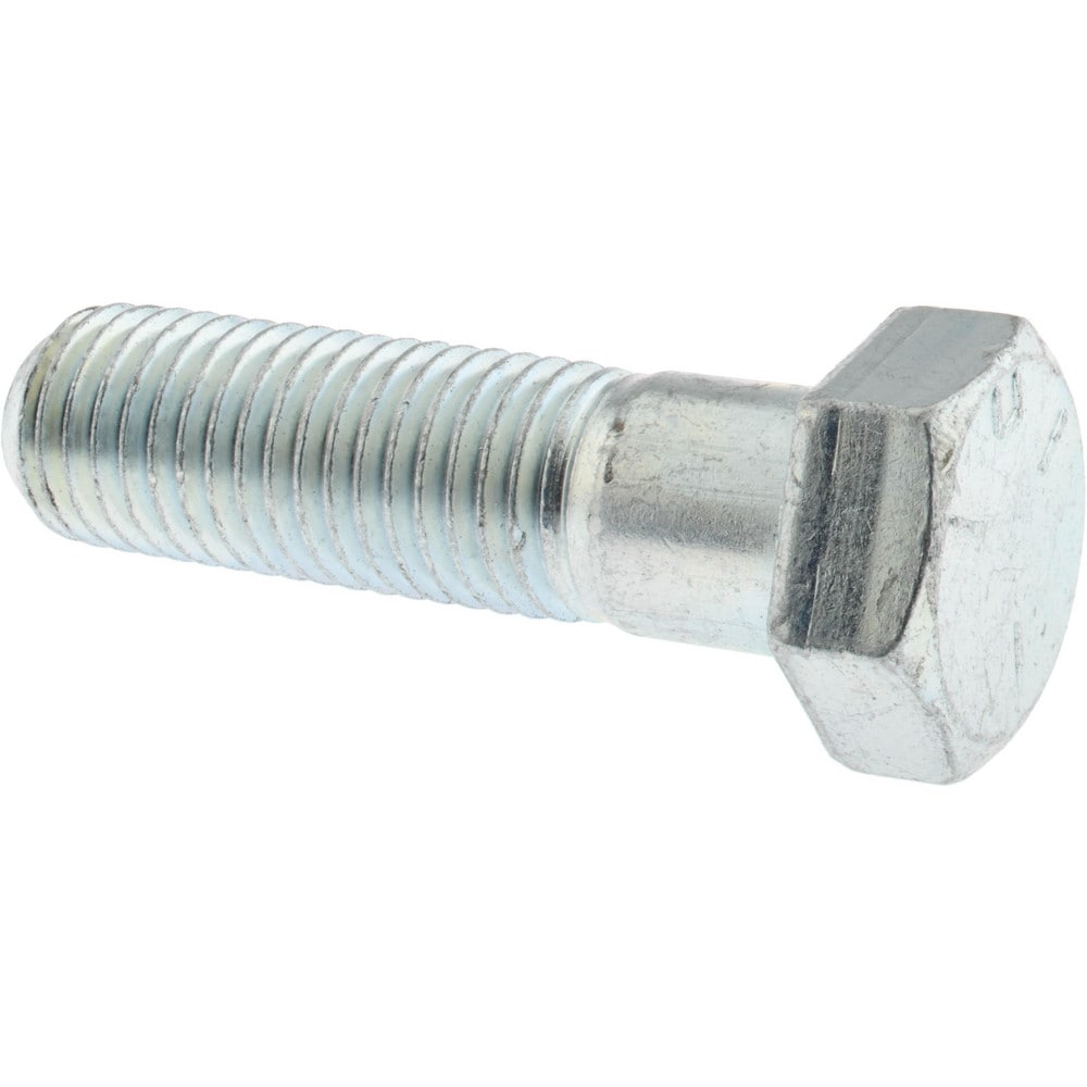 Made in USA - Hex Head Cap Screw: 3/4-10 x 2″, Grade 5 Steel, Zinc