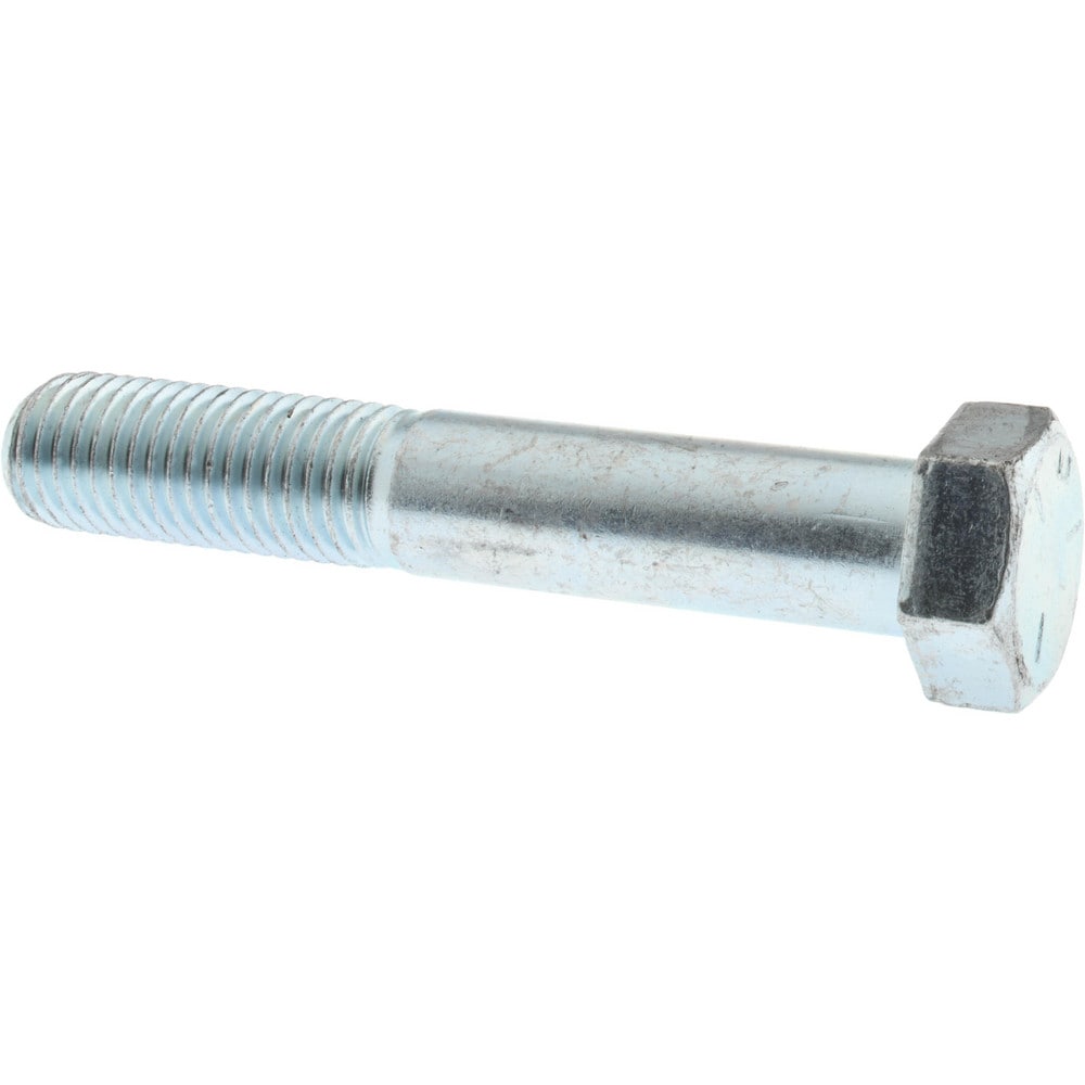 Made in USA - Hex Head Cap Screw: 3/4-10 x 2″, Grade 5 Steel, Zinc