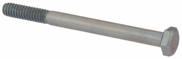 Value Collection 403034PR Hex Head Cap Screw: 1/4-20 x 3", Grade 2 Steel, Zinc-Plated Image
