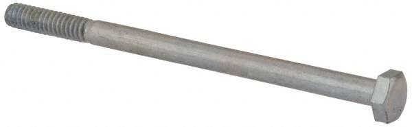 Value Collection 403042PR Hex Head Cap Screw: 1/4-20 x 4", Grade 2 Steel, Zinc-Plated Image