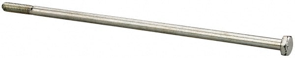 Value Collection R52001041 Hex Head Cap Screw: 1/4-20 x 8", Grade 2 Steel, Zinc-Plated Image