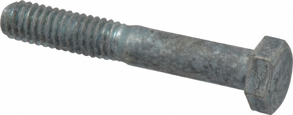 Value Collection 403068PR Hex Head Cap Screw: 5/16-18 x 2", Grade 2 Steel, Zinc-Plated Image