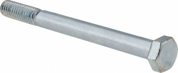 Value Collection 403080PR Hex Head Cap Screw: 5/16-18 x 3-1/2", Grade 2 Steel, Zinc-Plated Image