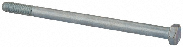 Value Collection 403088PR Hex Head Cap Screw: 5/16-18 x 5", Grade 2 Steel, Zinc-Plated Image