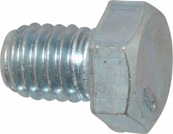Value Collection 403094PR Hex Head Cap Screw: 3/8-16 x 1/2", Grade 2 Steel, Zinc-Plated Image