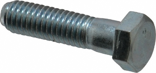 Value Collection 403110PR Hex Head Cap Screw: 3/8-16 x 1-1/2", Grade 2 Steel, Zinc-Plated Image