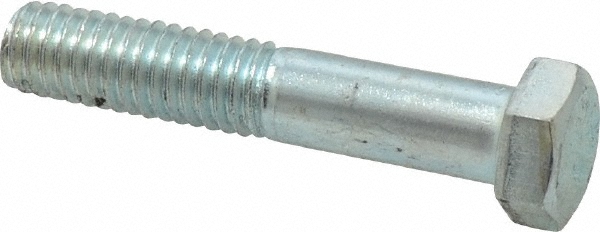 Value Collection 403114PR Hex Head Cap Screw: 3/8-16 x 2", Grade 2 Steel, Zinc-Plated Image