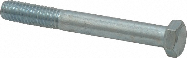 Value Collection 403122PR Hex Head Cap Screw: 3/8-16 x 3", Grade 2 Steel, Zinc-Plated Image
