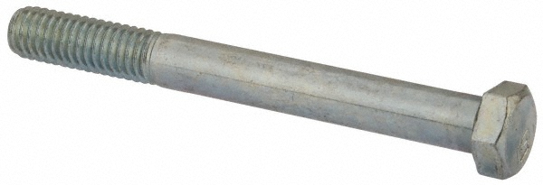 Value Collection 403126PR Hex Head Cap Screw: 3/8-16 x 3-1/2", Grade 2 Steel, Zinc-Plated Image