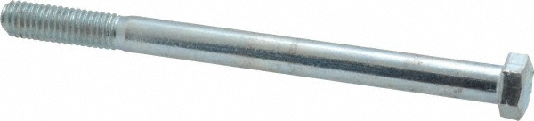 Value Collection 403136PS Hex Head Cap Screw: 3/8-16 x 5", Grade 2 Steel, Zinc-Plated Image