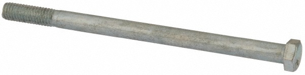 Value Collection 403140PS Hex Head Cap Screw: 3/8-16 x 6", Grade 2 Steel, Zinc-Plated Image