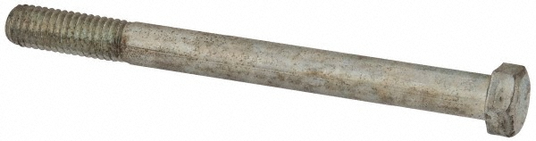 Value Collection 403170PR Hex Head Cap Screw: 7/16-14 x 5", Grade 2 Steel, Zinc-Plated Image