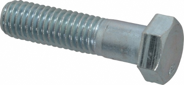 Value Collection 403188PR Hex Head Cap Screw: 1/2-13 x 2", Grade 2 Steel, Zinc-Plated Image