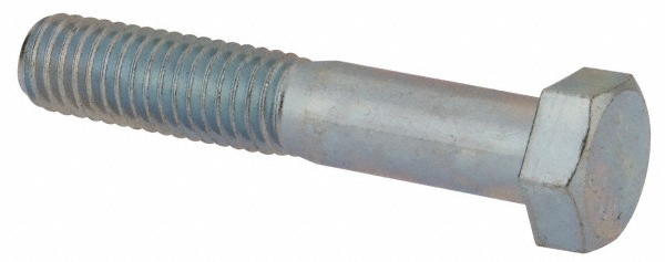 Value Collection 403194PR Hex Head Cap Screw: 1/2-13 x 2-3/4", Grade 2 Steel, Zinc-Plated Image