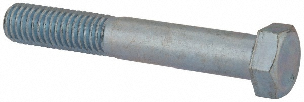 Value Collection 403198PR Hex Head Cap Screw: 1/2-13 x 3-1/4", Grade 2 Steel, Zinc-Plated Image