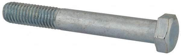 Value Collection 403202PR Hex Head Cap Screw: 1/2-13 x 3-3/4", Grade 2 Steel, Zinc-Plated Image