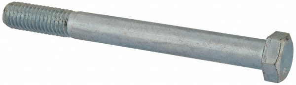 Value Collection 403208PR Hex Head Cap Screw: 1/2-13 x 5", Grade 2 Steel, Zinc-Plated Image