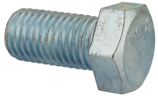 Hex Head Cap Screw: 3/4-10 x 1-1/2", Grade 2 Steel, Zinc-Plated