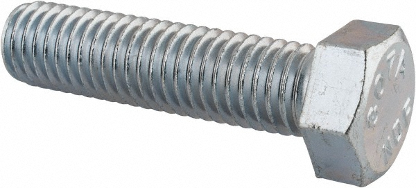 Value Collection 500174PR Hex Head Cap Screw: 1/2-13 x 2", Grade 2 Steel, Zinc-Plated Image