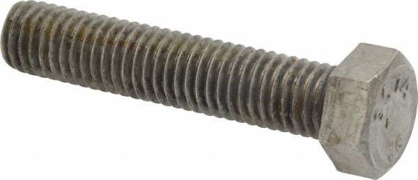 Value Collection 500178PS Hex Head Cap Screw: 1/2-13 x 2-1/2", Grade 2 Steel, Zinc-Plated Image