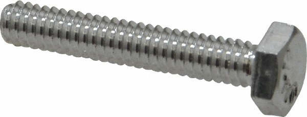 Value Collection 1424CHAL Hex Head Cap Screw: 1/4-20 x 1-1/2", Grade 2024T4 Aluminum Image