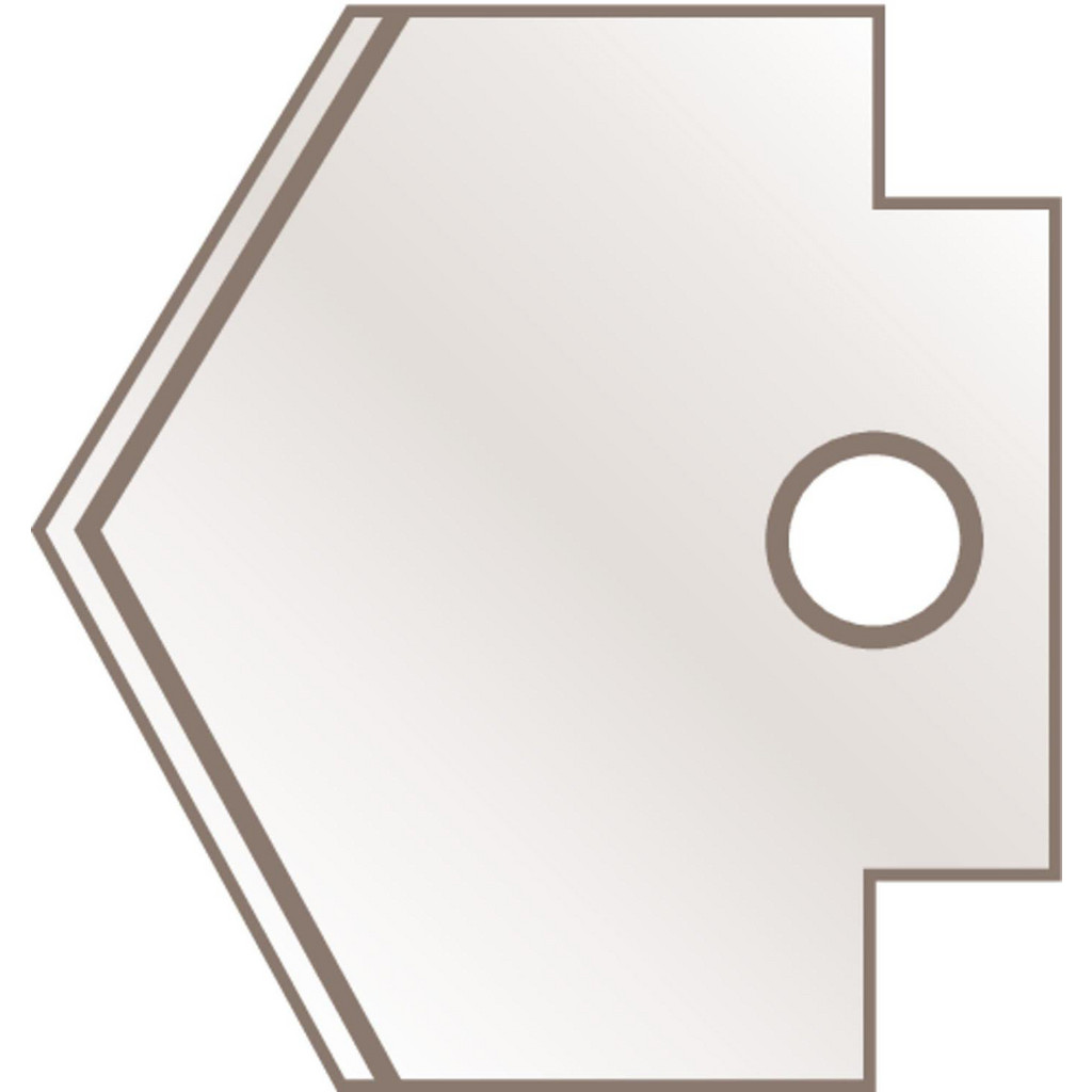 Martor USA - Knife Blade: Single Bevel & Pointed, 0.6732