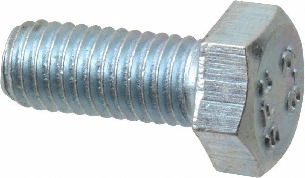 Value Collection 815034PR Hex Head Cap Screw: M8 x 1.25 x 20 mm, Grade 8.8 Steel, Zinc-Plated Image