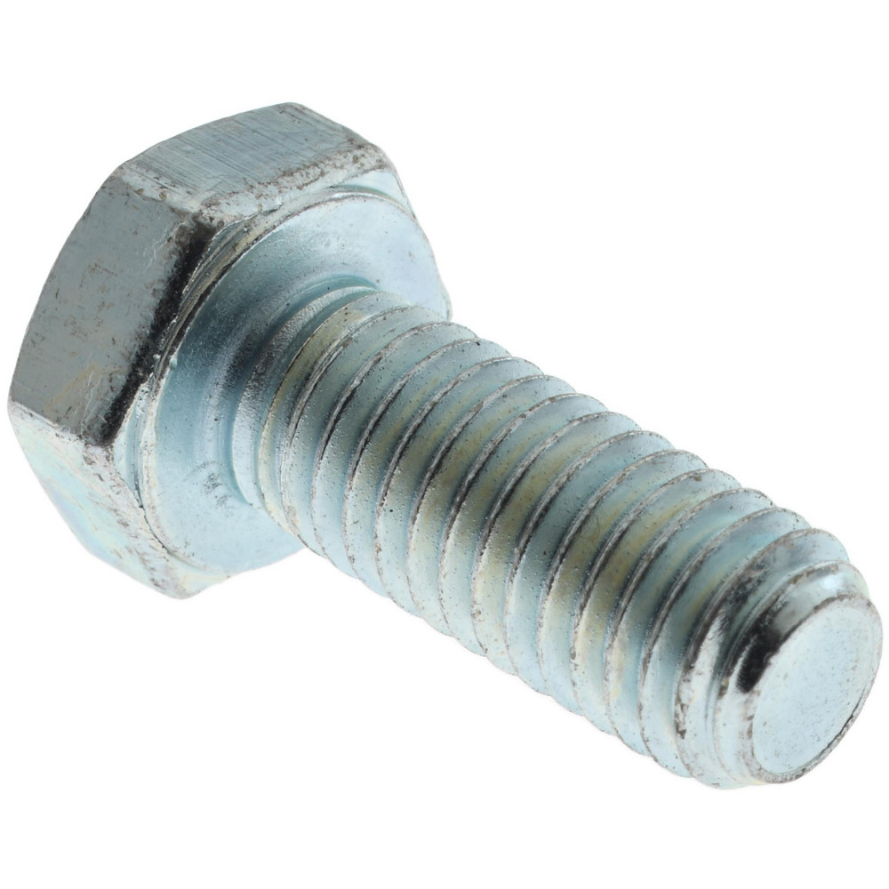 Value Collection - Hex Head Cap Screw: M8x1.25, 80.00 mm Length Under Head,  Grade 8.8 Steel, Zinc Finish | MSC Direct