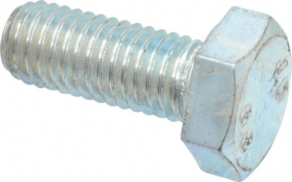 Value Collection 815067PR Hex Head Cap Screw: M10 x 1.50 x 25 mm, Grade 8.8 Steel, Zinc-Plated Image