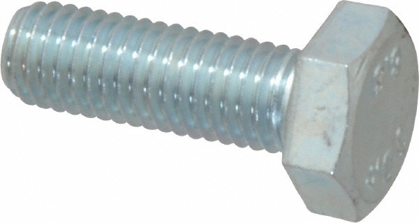 Value Collection 815070PR Hex Head Cap Screw: M10 x 1.50 x 30 mm, Grade 8.8 Steel, Zinc-Plated Image