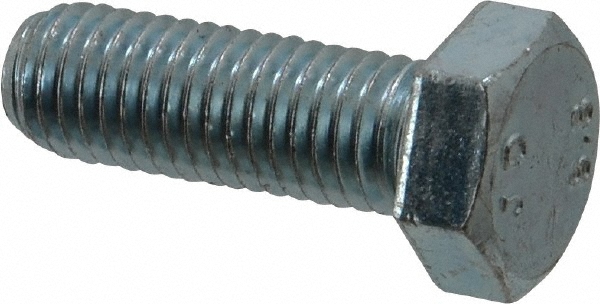 Value Collection 815118PS Hex Head Cap Screw: M12 x 1.75 x 35 mm, Grade 8.8 Steel, Zinc-Plated Image