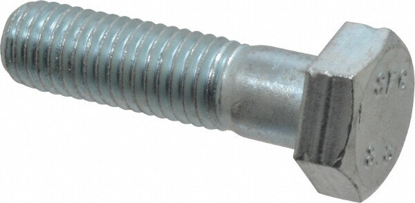 Value Collection - Hex Head Cap Screw: M12 x 1.75 x 45 mm, Grade 8.8 ...