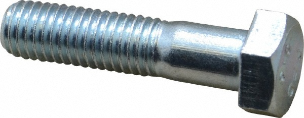 Value Collection 815127PS Hex Head Cap Screw: M12 x 1.75 x 50 mm, Grade 8.8 Steel, Zinc-Plated Image