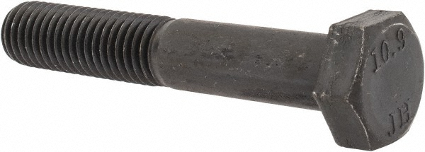 Value Collection 1M1HC0120070CP Hex Head Cap Screw: M12 x 1.75 x 70 mm, Grade 10.9 Steel, Black Oxide Finish Image